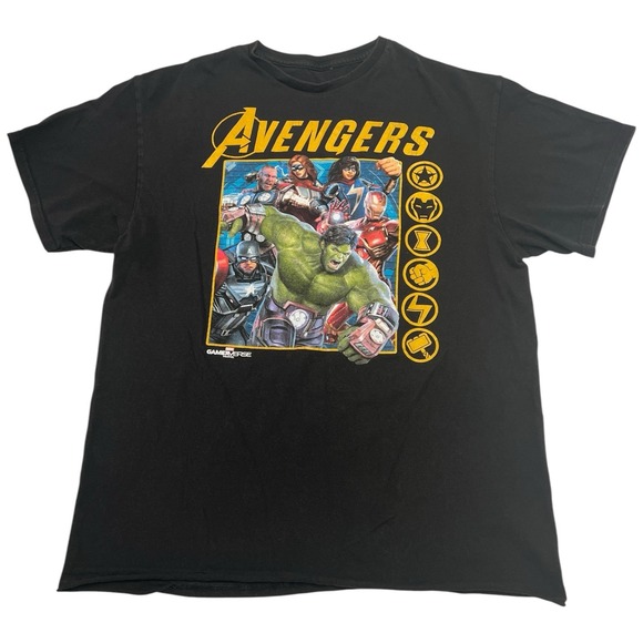 Marvel Other - Marvel Avengers Gameverse‎ Men's Graphic T-Shirt Black Short Sleeve Size Small